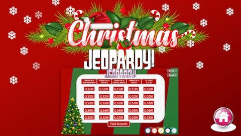 Jeopardy On Christmas Day 2022 48 Fun Christmas Games - Best Diy Family Holiday Game Ideas