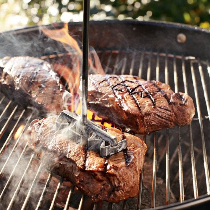 Monogrammed Steak Brand 