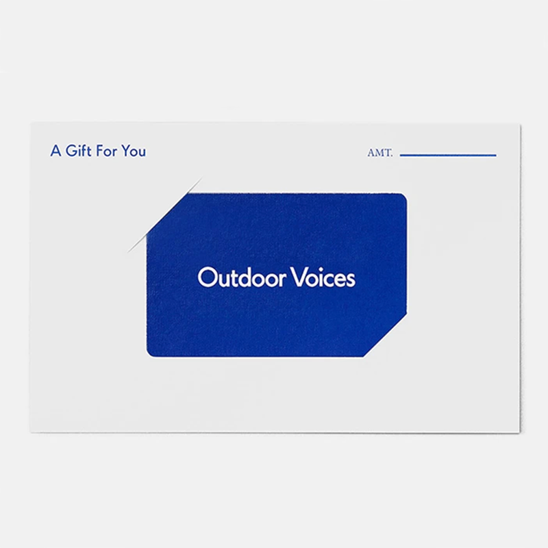 Outdoor Voices Gift Card