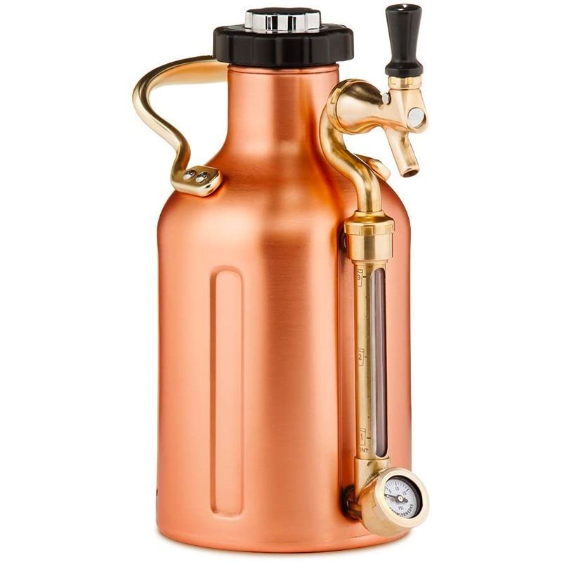  Coleman 64oz Vacuum-Insulated Stainless Steel Growler, Keeps  Drinks Hot Up to 41 Hours or Cold Up to 76 Hours, Great for Water, Coffee,  Beer, & More : Home & Kitchen