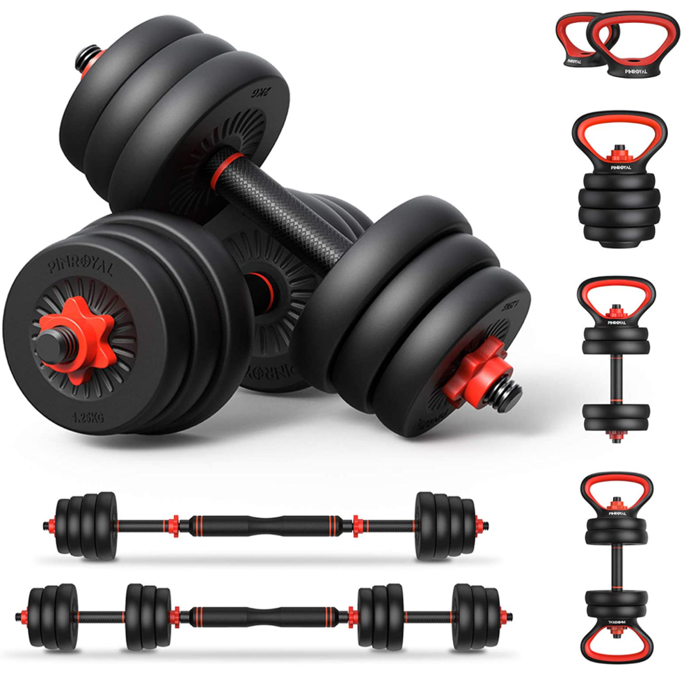 4-in-1 Adjustable Dumbbell Set