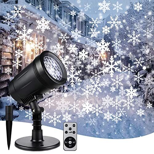 YMing Christmas Snowflake Projector Light
