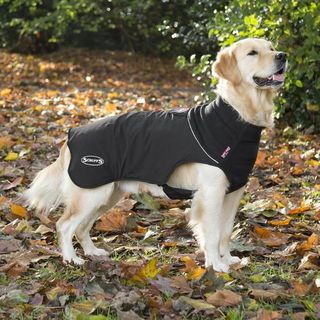 Self-Heating Thermal Coat for Dogs - Black