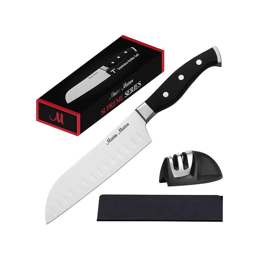 Master Maison 7-Inch Premium German Steel Santoku Knife Set