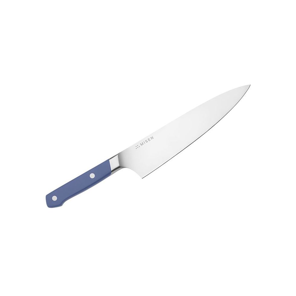 Kuhn Rikon COLORI Chef's Knife with Safety Sheath, 6 Inch, Black