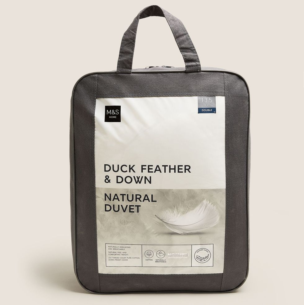 M&S Duck Feather & Down Natural Duvet 