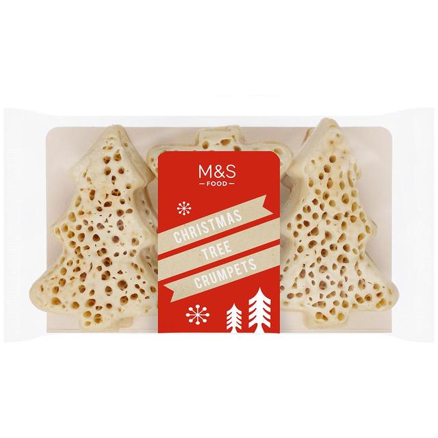 M&S 6 Christmas Crumpets 6 per pack, £1.25