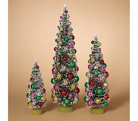 13 Best Bottle Brush Christmas Trees Online - Where to Buy Bottle Brush ...