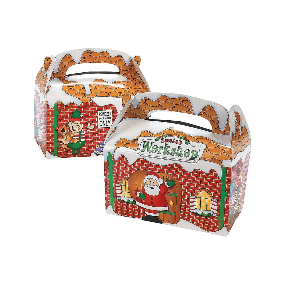 Santa's Workshop Treat Boxes (12-Pack)