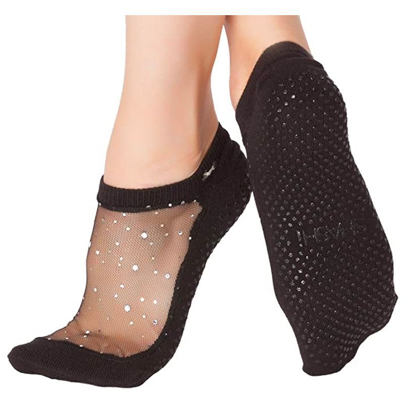 Shashi Sparkle Mesh Regular Toe Sock