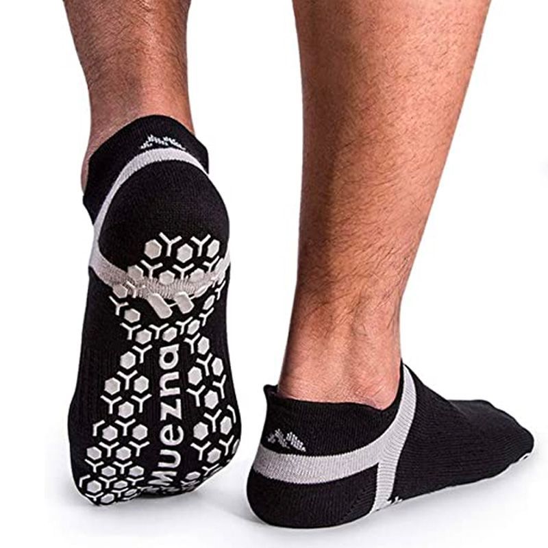 Yoga Socks for Women Non Slip Socks with Grips Barre Socks Workout Toeless  Grippy Pilates Socks Gloves for Women & Men