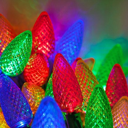C9 Multicolor Christmas Lights