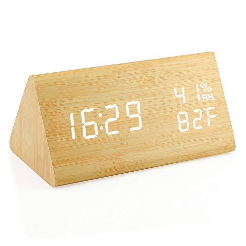 Wooden Alarm Clock