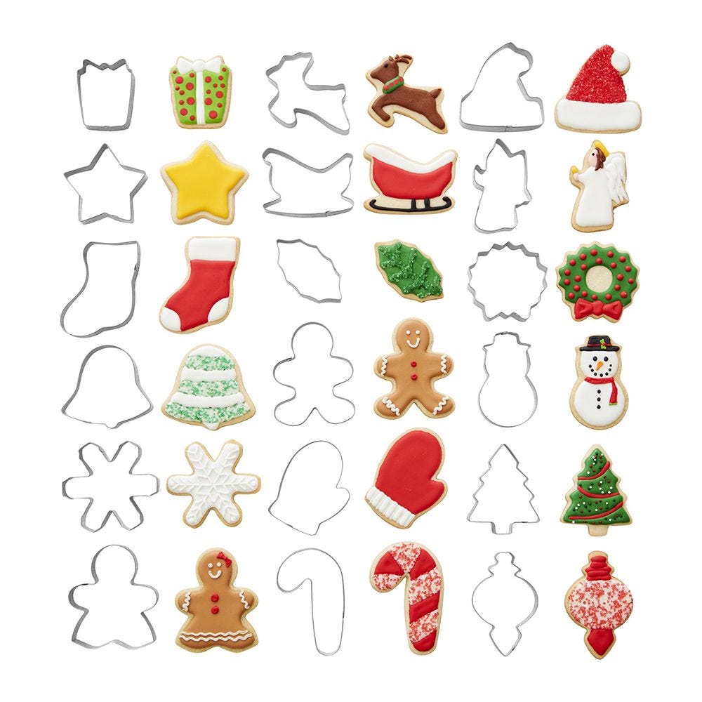 20 Best Christmas Cookie Cutters for 2021 - Holiday Cookie Cutter Shapes