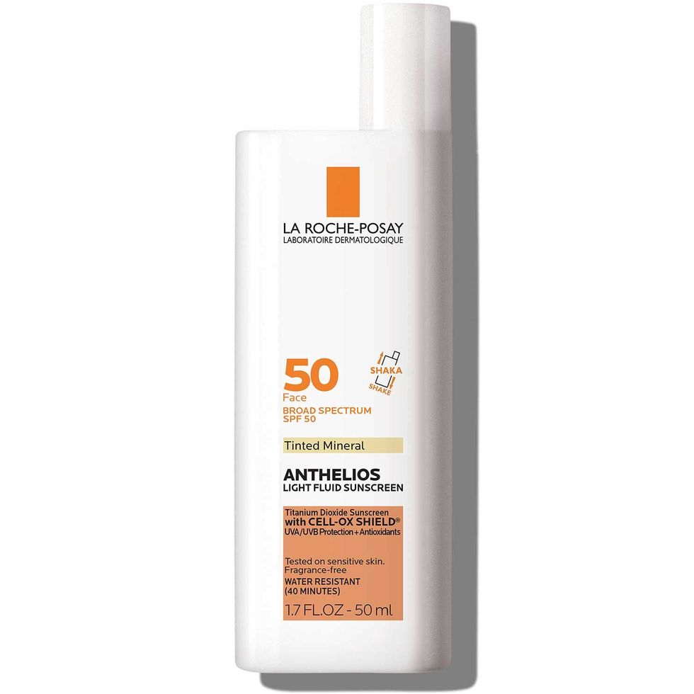 Anthelios Tinted Mineral Light Fluid Sunscreen SPF 50
