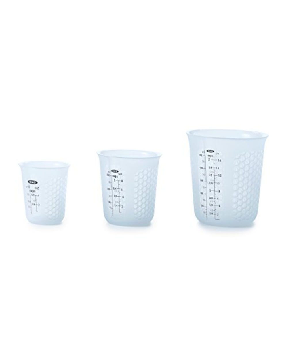 OXO Pyrex 3 - Piece Tempered Glass Measuring Cup Set, Includes 1-Cup, 2-Cup,  and 4-Cup & Reviews