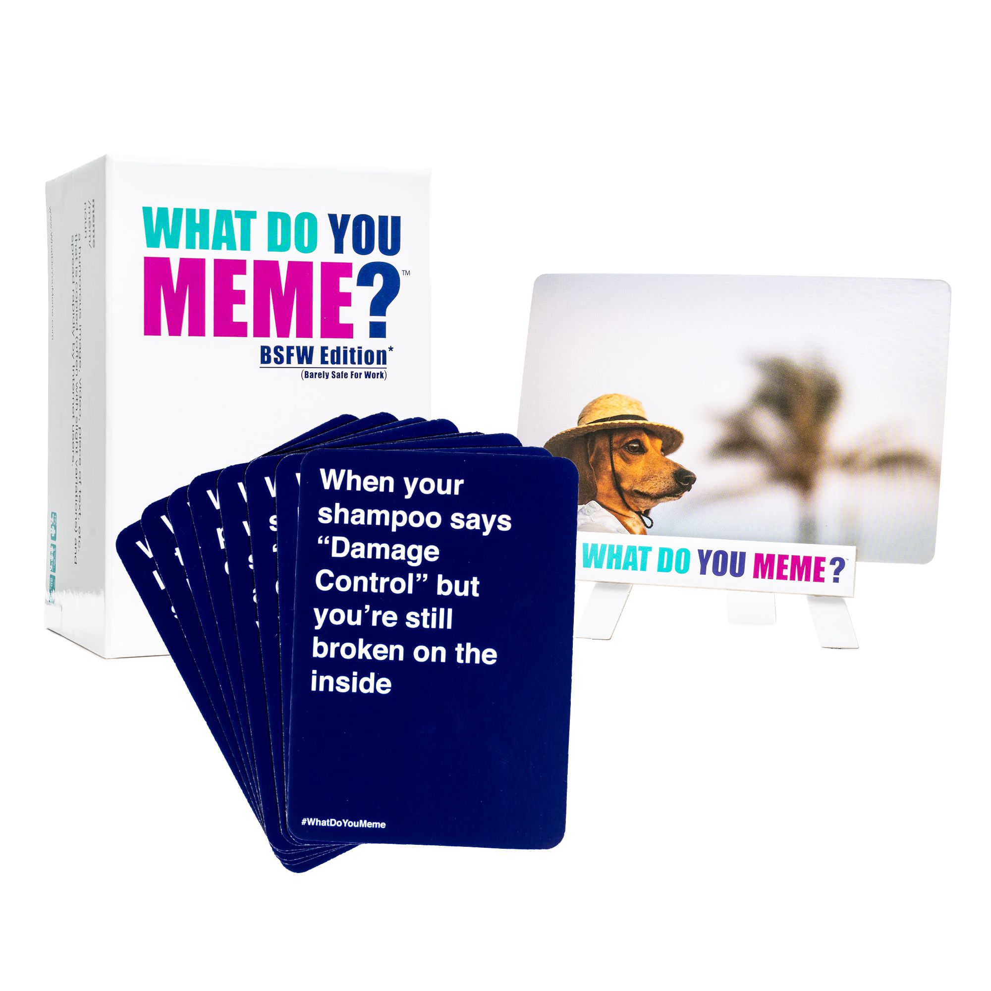 What Do You Meme? Core Game - The Hilarious Adult Party Game for Meme Lovers - BSFW Edition Card Game