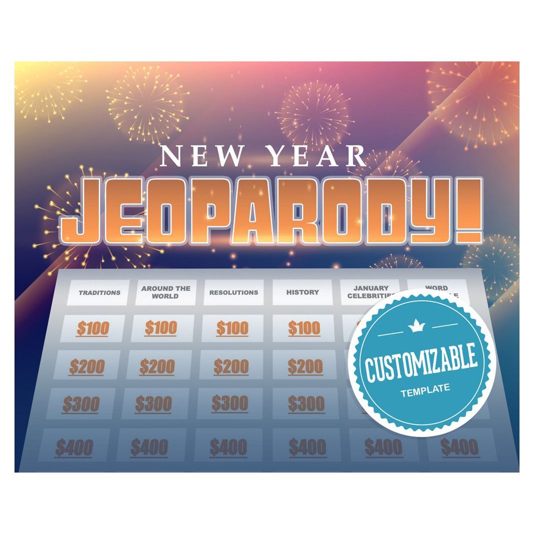 New Year's Eve JeoParody! with Scoreboard