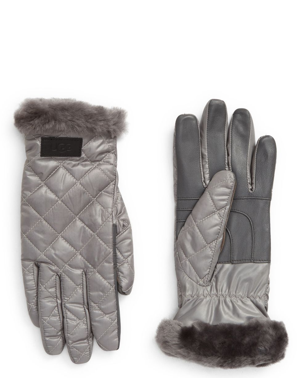 All-Weather Touchscreen Compatible Quilted Gloves 
