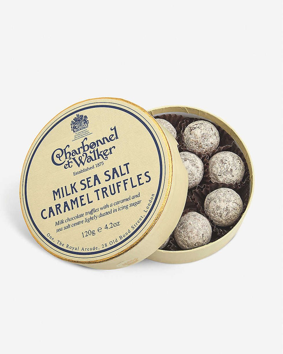 Milk Chocolate Sea Salt Caramel Truffles