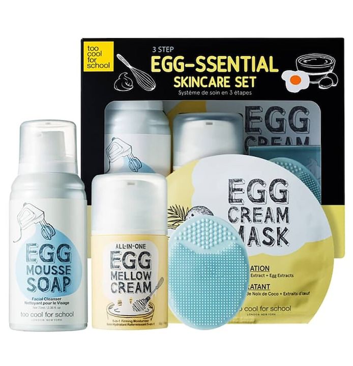 Egg-Ssential Skincare Set Cofanetto