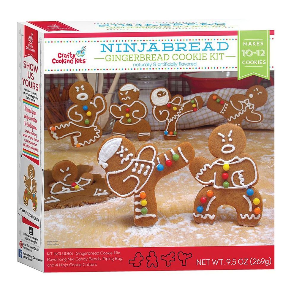 Ninjabread Gingerbread Cookie Kit
