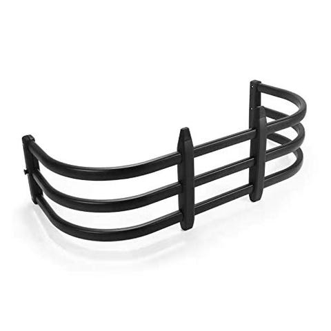 Wonder Tech Pickup Truck Bed Extender for 2003-2021 Dodge Ram 1500/2500/3500 Black Matte Aircraft Grade Aluminum Alloyed Included Bracket Kit(Drilling is Required)