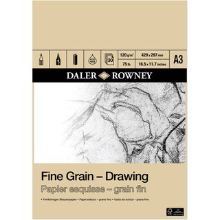 Daler Rowney Cartridge Fine-grain sketchbook 120 g / m² A3