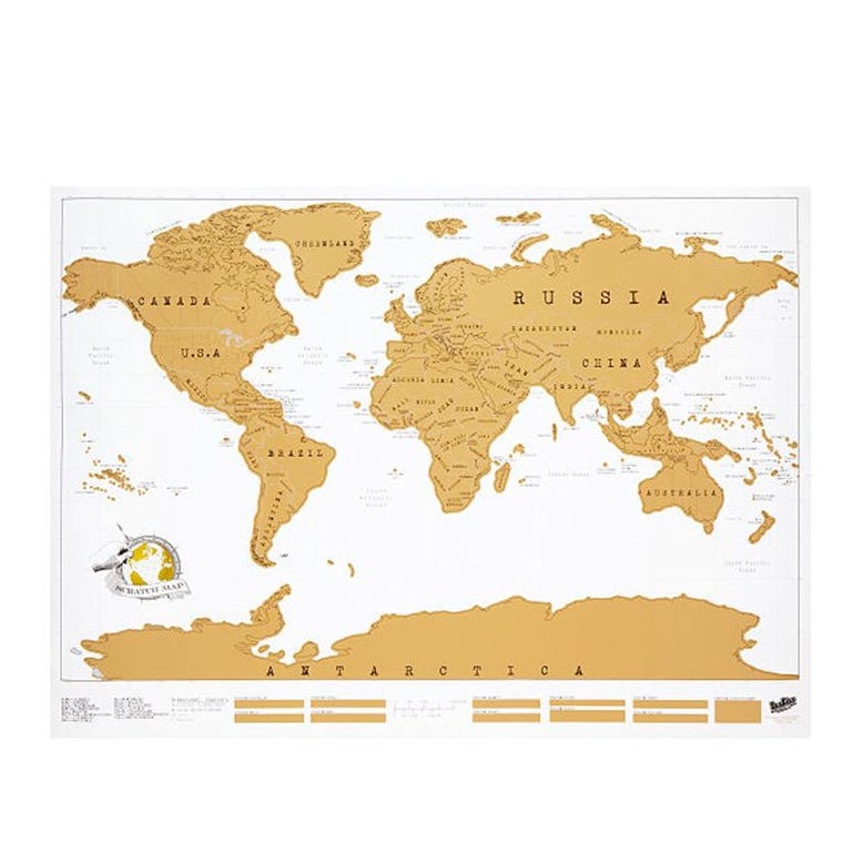 Scratch Map Scratch Map