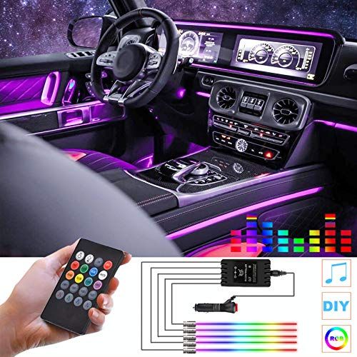 5 in1 Cool Car Interior Ambient Lighting