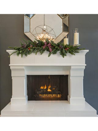 Fresh Christmas Garland 1m long