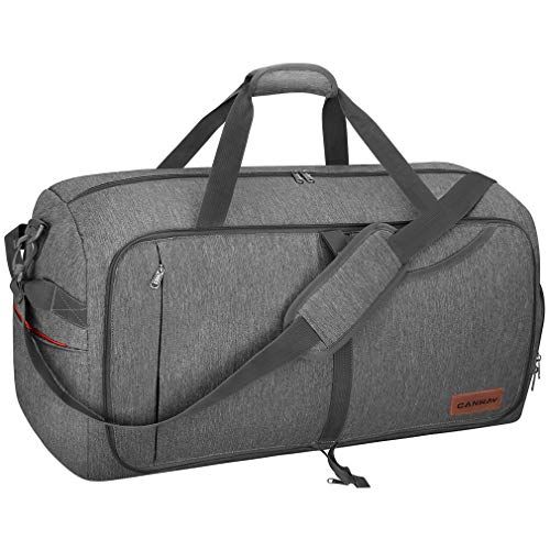 Weekender Bags for Women Oversized Travel Bag Womens Overnight Bag Carry On Duffle Bag with Shoe Compartment Grey 