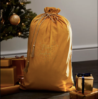 Velvet Merry Christmas Sack Velvet Merry Christmas Sack