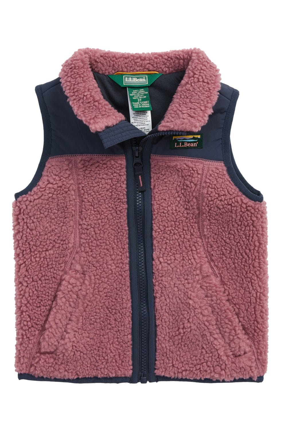 Fleece Zip-Up Vest