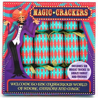 Kuckoo Crackers - 6 x 12 inch Magic Game Christmas Crackers