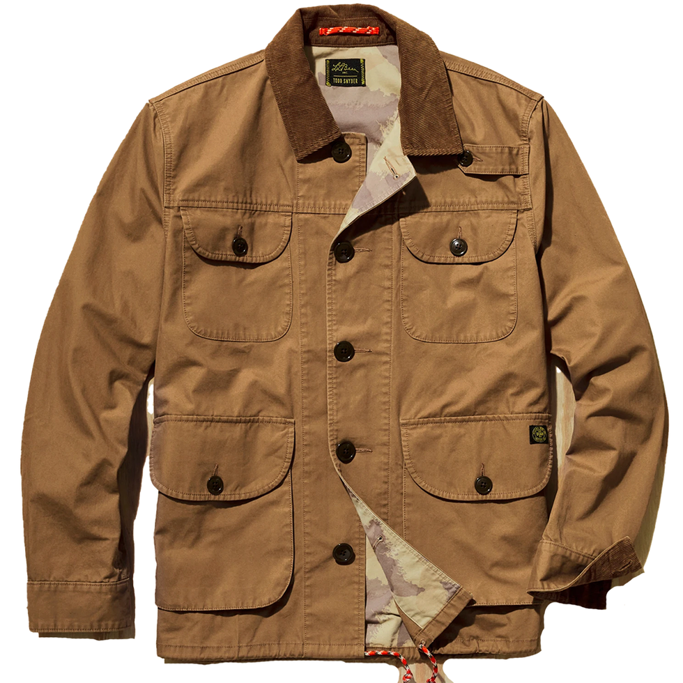 L.L.Bean x Todd Snyder Fishing Jacket in Bronze Brown