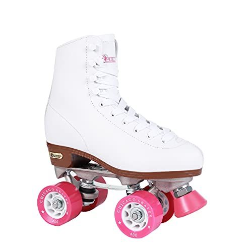 Classic Roller Skates Premium White Quad Rink Skates