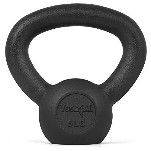 Solid Cast Iron Kettlebell Weight