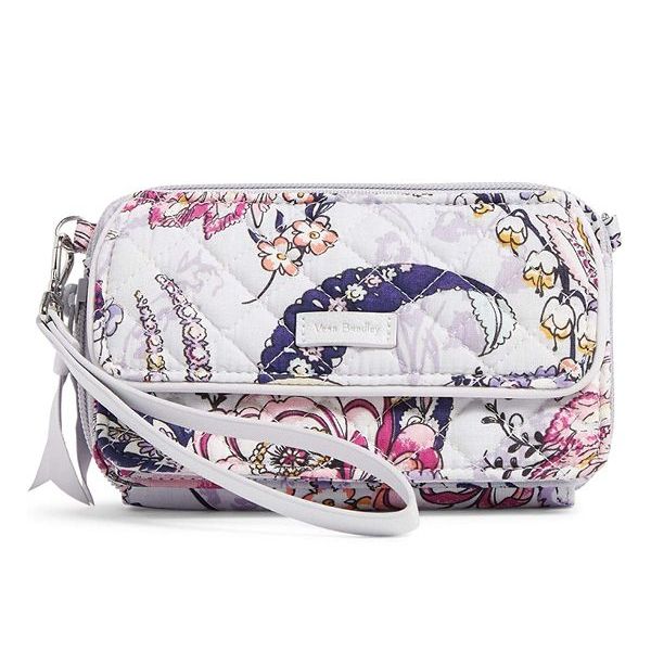 Cotton All-in-One Crossbody Purse with RFID Protection