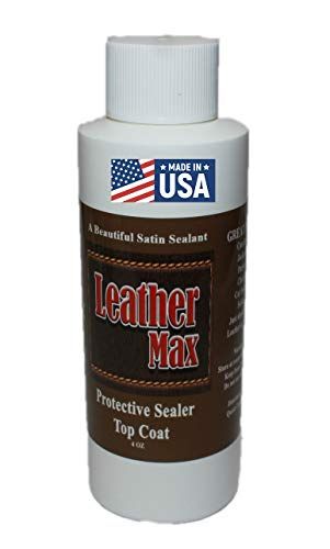 Leather Sealant, Leather Color Restorer Preserver Sealer, Non-toxic, Top  Coat, Soft Satin, Natural, 4oz 