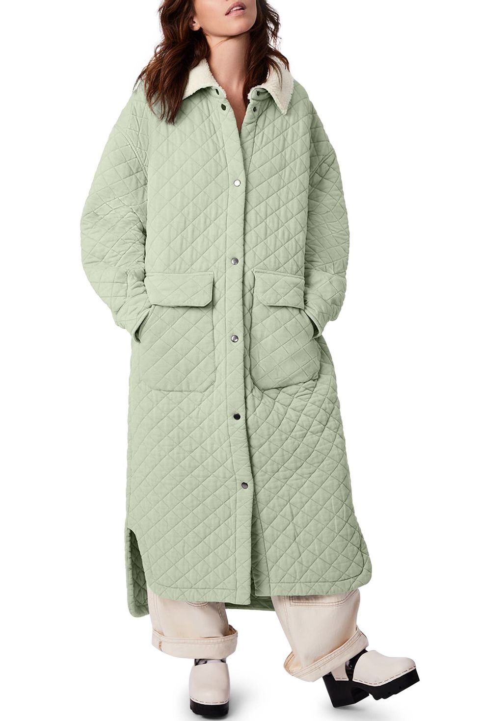 Bernie Country Charm Quilted Longline Cotton Jacket
