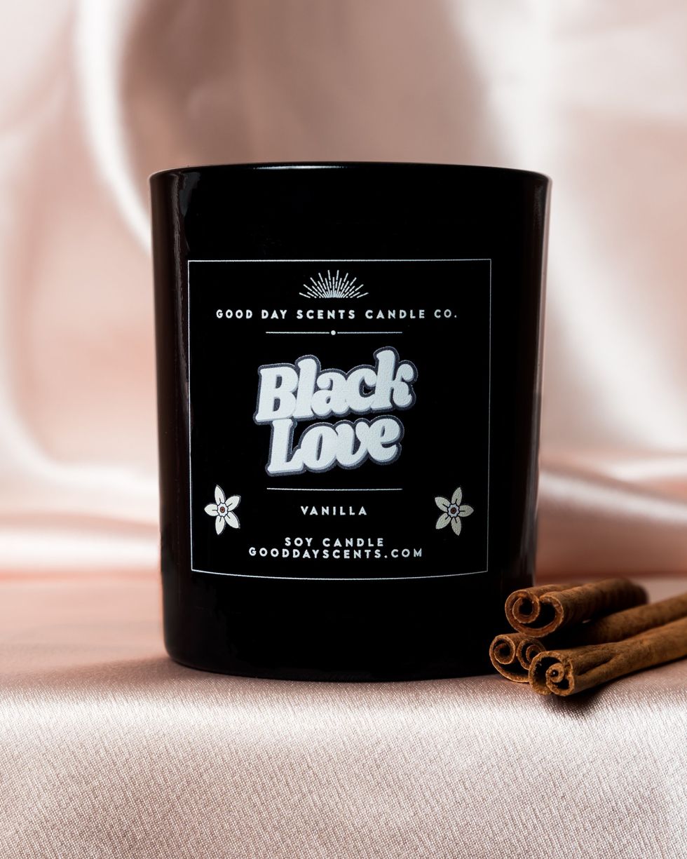 Black Love Candle