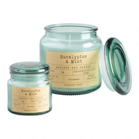 Eucalyptus Mint Apothecary Jar Candle