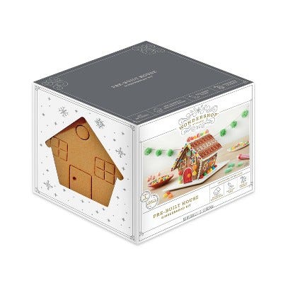 Holiday Gingerbread Pre-Built House