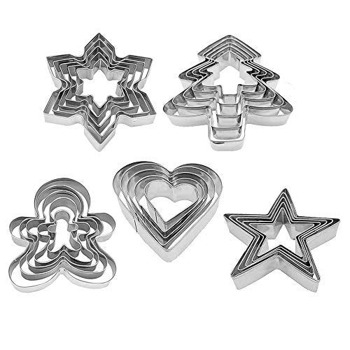 Christmas Cookie Cutter (Set of 25)