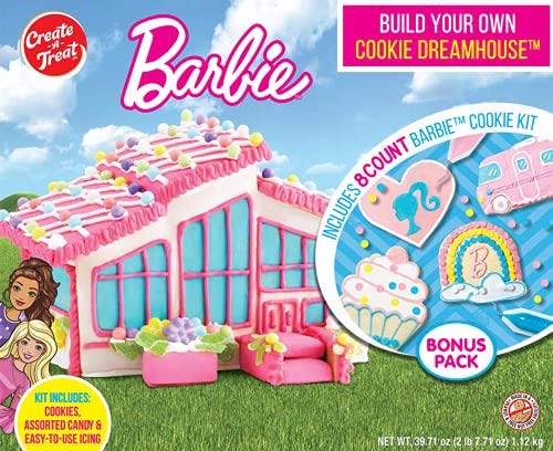 Barbie Vanilla Cookie Holiday Gingerbread House
