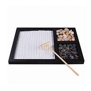 Deluxe Wooden Zen Sand Garden