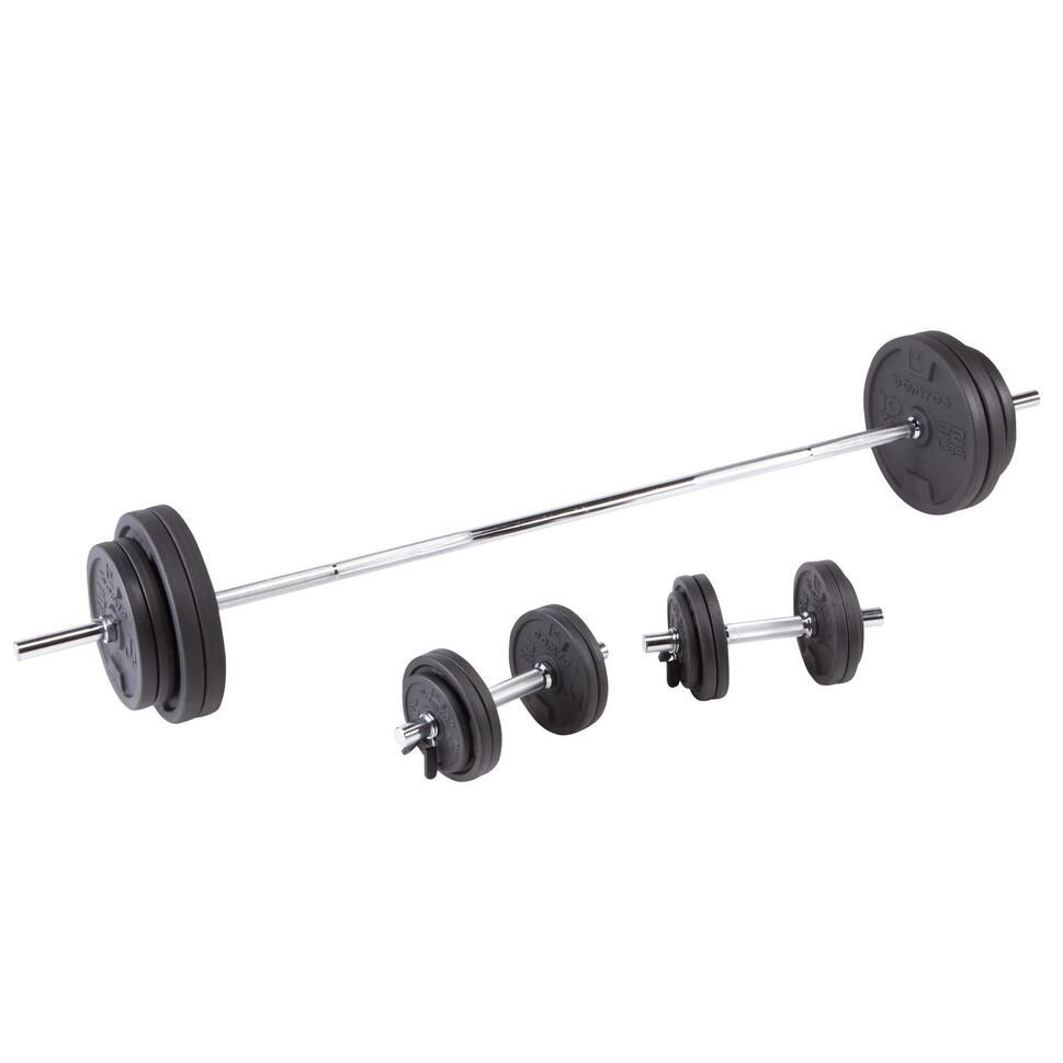 Dumbbells and Bars Weight Training Kit 