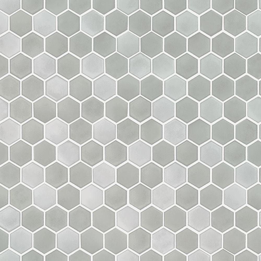 Peel and Stick Chrome Tile Wallpaper