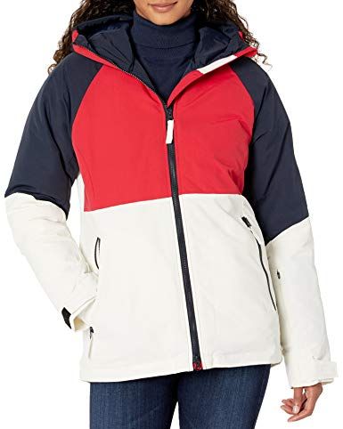 Water-Resistant Long-Sleeve Insulated Snow Jacket